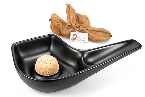 Pfeifenascher Keramik schwarz für eine Pfeife  Pfeifenascher Keramik schwarz für eine Pfeife